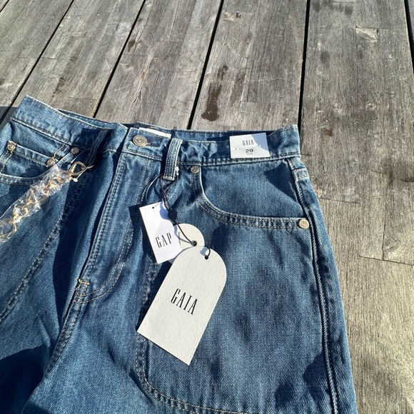 Cult Gaia x Gap Wide Leg Denim Jeans | Size 29 - Picture 4 of 9